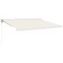 Toldo retráctil aluminio y tela color crema 3,5x2,5 m en Toldos | Comprar online en Foru.es