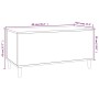 Mesa de centro madera contrachapada negro 90x44,5x45 cm de vidaXL, Mesas de centro - Ref: Foro24-819581, Precio: 57,03 €, Des...