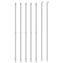 Cerca de alambre con brida plateada 1,4x10 m de vidaXL, Paneles de vallas - Ref: Foro24-154035, Precio: 70,59 €, Descuento: %