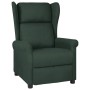 Sillón reclinable de tela verde oscuro en Sillones | Comprar online en Foru.es