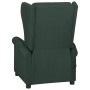 Sillón reclinable de tela verde oscuro en Sillones | Comprar online en Foru.es