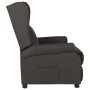 Sillón reclinable de tela gris taupe en Sillones | Comprar online en Foru.es