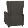 Sillón reclinable de tela gris taupe en Sillones | Comprar online en Foru.es