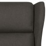 Sillón reclinable de tela gris taupe en Sillones | Comprar online en Foru.es
