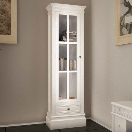 Estantería moderna con 3 estantes de madera blanca de vidaXL, Librerías y estanterías - Ref: Foro24-60639, Precio: 224,83 €, ...