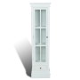 Estantería moderna con 3 estantes de madera blanca de vidaXL, Librerías y estanterías - Ref: Foro24-60639, Precio: 224,83 €, ...