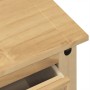 Cómoda cajonera Corona madera maciza de pino 80x43x91 cm en Baúles de almacenamiento | Comprar online en Foru.es