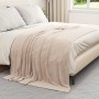 Manta Beige 150 x 200 cm Lana en Ropa de cama | Comprar online en Foru.es