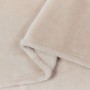 Manta Beige 220 x 240 cm Lana en Ropa de cama | Comprar online en Foru.es