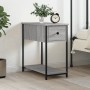 Mesita de noche madera de ingeniería gris Sonoma 30x60x60 cm de vidaXL, Mesitas de noche - Ref: Foro24-826059, Precio: 44,61 ...