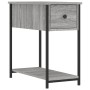 Mesita de noche madera de ingeniería gris Sonoma 30x60x60 cm de vidaXL, Mesitas de noche - Ref: Foro24-826059, Precio: 44,61 ...