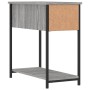 Mesita de noche madera de ingeniería gris Sonoma 30x60x60 cm de vidaXL, Mesitas de noche - Ref: Foro24-826059, Precio: 44,61 ...