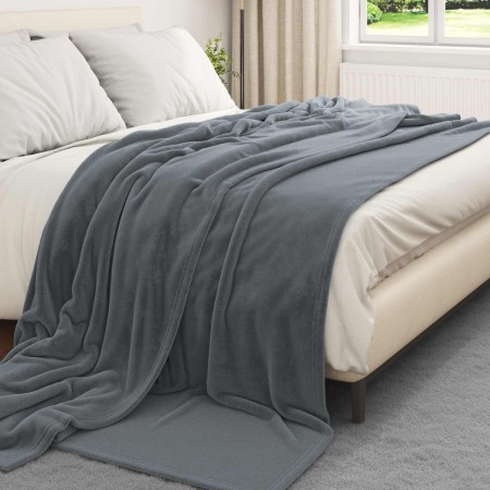 Mantitas de Sofá 6 pcs Gris oscuro 240 x 270 cm Lana en Ropa de cama | Comprar online en Foru.es