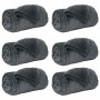 Mantitas de Sofá 6 pcs Gris oscuro 240 x 270 cm Lana en Ropa de cama | Comprar online en Foru.es