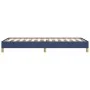 Blue fabric bed frame 90x190 cm by vidaXL, Beds and slatted bases - Ref: Foro24-346784, Price: 74,09 €, Discount: %