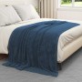 Mantitas de Sofá 6 pcs Azul marino 150 x 200 cm Lana en Ropa de cama | Comprar online en Foru.es