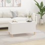 Mesa de centro madera contrachapada blanco 90x44,5x45 cm de vidaXL, Mesas de centro - Ref: Foro24-819580, Precio: 69,43 €, De...