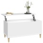 Mesa de centro madera contrachapada blanco 90x44,5x45 cm de vidaXL, Mesas de centro - Ref: Foro24-819580, Precio: 69,43 €, De...