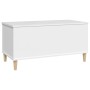 Mesa de centro madera contrachapada blanco 90x44,5x45 cm de vidaXL, Mesas de centro - Ref: Foro24-819580, Precio: 69,43 €, De...