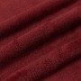 Mantitas de Sofá 6 pcs Rojo Burdeos 220 x 240 cm Lana en Ropa de cama | Comprar online en Foru.es
