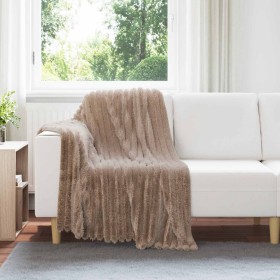 Manta Camel 150 x 130 cm Lana en Ropa de cama | Comprar online en Foru.es