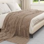 Manta Camel 240 x 220 cm Lana en Ropa de cama | Comprar online en Foru.es