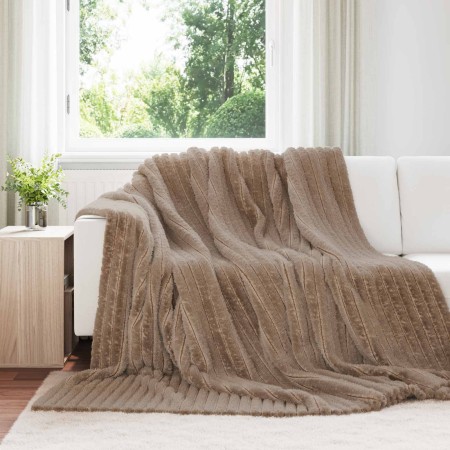 Manta Camel 270 x 240 cm Lana en Ropa de cama | Comprar online en Foru.es