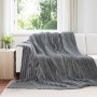 Manta Gris oscuro 270 x 240 cm Lana en Ropa de cama | Comprar online en Foru.es