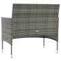 Set de muebles de jardín 8 pzas y cojines ratán sintético gris en Conjuntos de jardín | Comprar online en Foru.es
