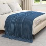 Mantitas de Sofá 6 pcs Azul marino 200 x 150 cm Lana en Ropa de cama | Comprar online en Foru.es