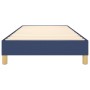 Estructura de cama de tela azul 90x190 cm de vidaXL, Camas y somieres - Ref: Foro24-3120580, Precio: 75,38 €, Descuento: %