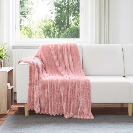 Mantitas de Sofá 6 pcs Rosa 150 x 130 cm Lana en Ropa de cama | Comprar online en Foru.es