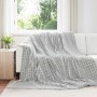 Manta Gris 240 x 220 cm Lana en Ropa de cama | Comprar online en Foru.es