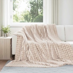 Mantitas de Sofá 6 pcs Beige 270 x 240 cm Lana en Ropa de cama | Comprar online en Foru.es
