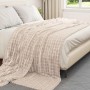 Mantitas de Sofá 6 pcs Beige 270 x 240 cm Lana en Ropa de cama | Comprar online en Foru.es