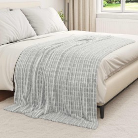 Mantitas de Sofá 6 pcs Gris 200 x 150 cm Lana en Ropa de cama | Comprar online en Foru.es