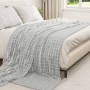 Mantitas de Sofá 6 pcs Gris 240 x 220 cm Lana en Ropa de cama | Comprar online en Foru.es