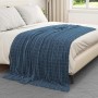 Mantitas de Sofá 6 pcs Azul marino 200 x 150 cm Lana en Ropa de cama | Comprar online en Foru.es