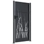 Anthracite grey steel garden gate with grass design 105x180 cm by vidaXL, garden gates - Ref: Foro24-153170, Price: 318,41 €,...