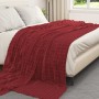 Mantitas de Sofá 6 pcs Rojo Burdeos 270 x 240 cm Lana en Ropa de cama | Comprar online en Foru.es