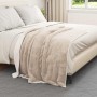 Manta Beige 130 x 150 cm Lana en Ropa de cama | Comprar online en Foru.es