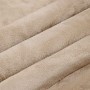Manta Beige 240 x 270 cm Lana en Ropa de cama | Comprar online en Foru.es