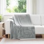 Manta Gris 150 x 200 cm Lana en Ropa de cama | Comprar online en Foru.es
