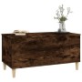 Mesa de centro madera contrachapada roble ahumado 90x44,5x45 cm de vidaXL, Mesas de centro - Ref: Foro24-819585, Precio: 63,7...