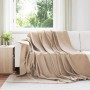 Manta Camel 270 x 240 cm Lana en Ropa de cama | Comprar online en Foru.es