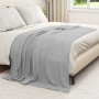 Manta Gris 200 x 150 cm Lana en Ropa de cama | Comprar online en Foru.es