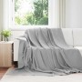 Manta Gris 240 x 220 cm Lana en Ropa de cama | Comprar online en Foru.es