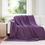 Manta Morado 270 x 240 cm Lana en Ropa de cama | Comprar online en Foru.es
