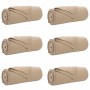 Mantitas de Sofá 6 pcs Camel 200 x 150 cm Lana en Ropa de cama | Comprar online en Foru.es