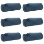 Mantitas de Sofá 6 pcs Azul marino 200 x 150 cm Lana en Ropa de cama | Comprar online en Foru.es